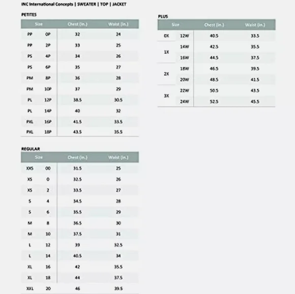 INC Long Sleeve Ribbed Basic T - Picture 2 of 2